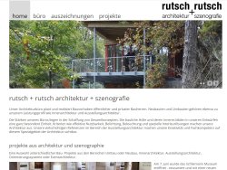 rutsch + rutsch architektur + szenografie