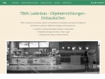 Referenz
(aus den Bereichen: Internetseite, Webagentur, Homepage)

TBVA: Ladenbau - Objekteinrichtungen - Einbauküchen