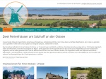 Refereenz
Bereich: Fewo / Ferienhäuser / Urlaub

Zwei Ferienhäuser am Salzhaff an der Ostsee