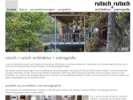 Refereenz
Bereich: Architektur

rutsch + rutsch architektur + szenografie
