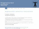 mv-soft: Unser neues Internet-Projekt - Röntgenservice Nord - Udo Brummund