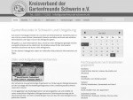 mv-soft: Unser neues Internet-Projekt - Kreisverband der Gartenfreunde Schwerin e.V.